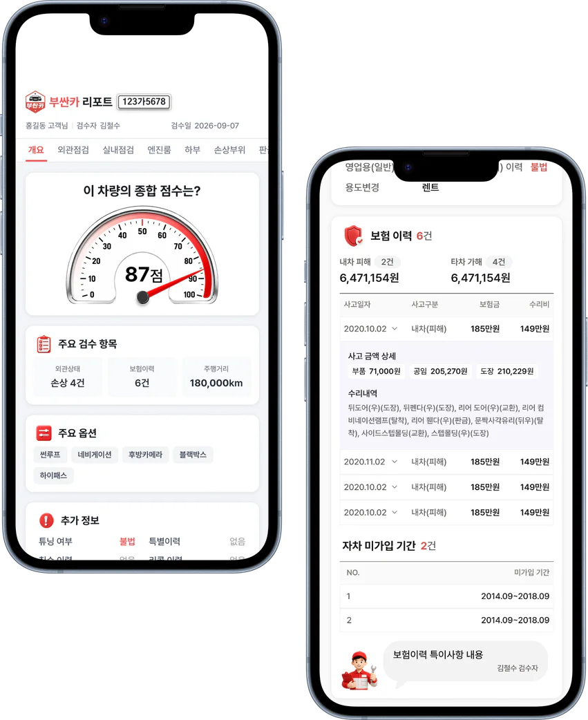 전자 안심 리포트